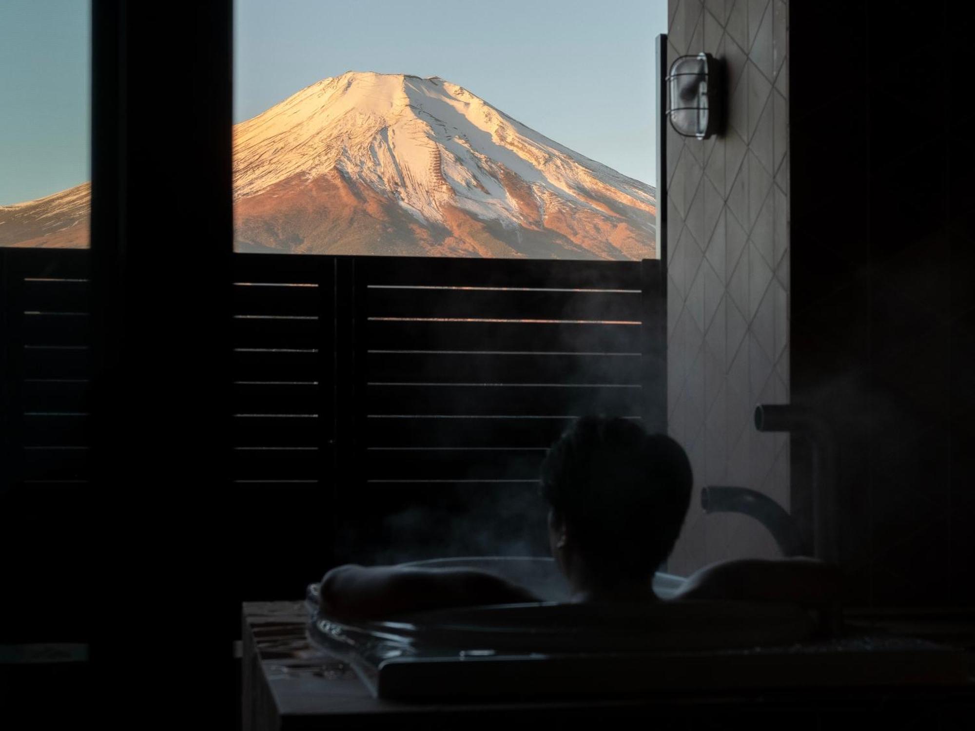 Mt Fuji View And Private Sauna Ryokan Shizuku Yamanakako Zewnętrze zdjęcie